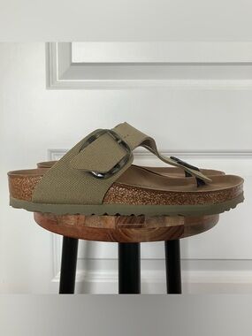 NEW Birkenstock Gizeh Big Buckle Sandals Women EU 38 US 7-7.5 Vegan 2026-4a8
